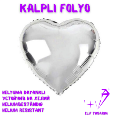 Kalpli Folyo Balon, 14 inc Kalpli Folyo Balon 5 Adet