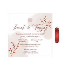 Düğün Nişan Davetiyesi ETD/EY 2577