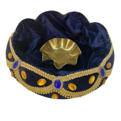 Lacivert Kına Sepet Tepsi Takımı