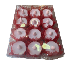 El Mumu Işıklı Tea Light - Kırmızı