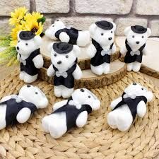 Siyah Ayıcık - Strafor 1 Adet