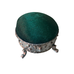 Yuvarlak iğnedanlık- Yeşil