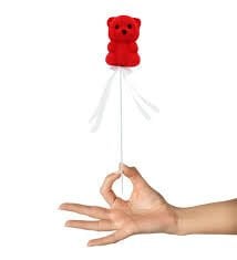 Ayıcık 12'li Stick Çubuk - Kırmızı