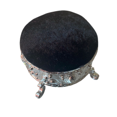 Yuvarlak iğnedanlık- Siyah