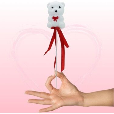 Ayıcık 12'li Stick Çubuk - Beyaz