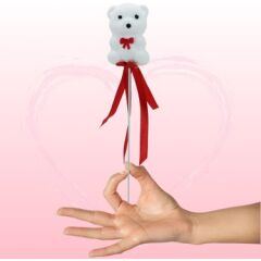 Ayıcık 12'li Stick Çubuk - Beyaz