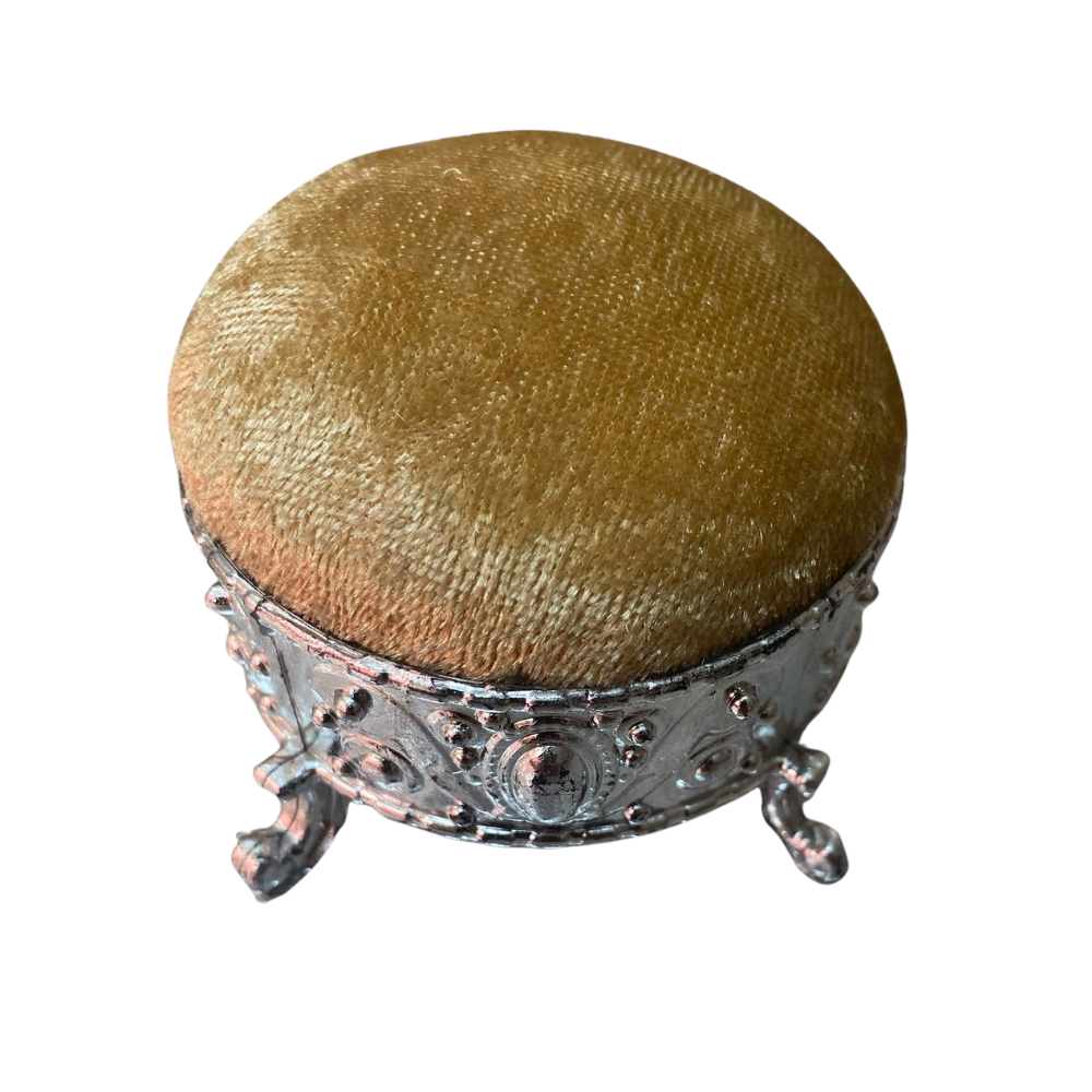 Yuvarlak iğnedanlık- Bej