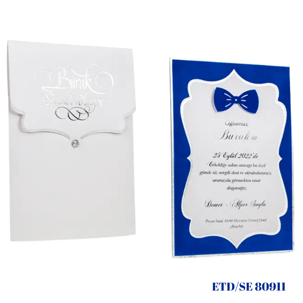 Sünnet Davetiyesi ETD/SE 80911