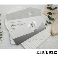 Düğün - Nişan Davetiyesi ETD/E 9312