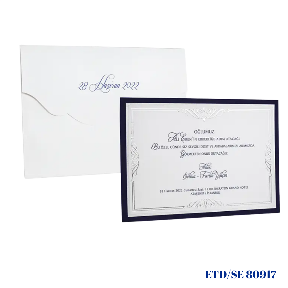 Sünnet Davetiyesi ETD/SE 80917