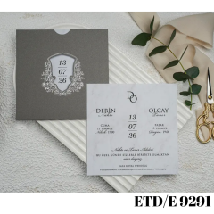 Сватбена покана - Покана за годеж ETD/E 9291