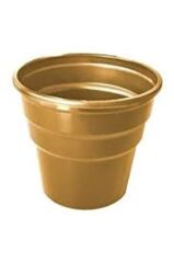 Plastik Bardak, 25 li Sert Plastik Gold