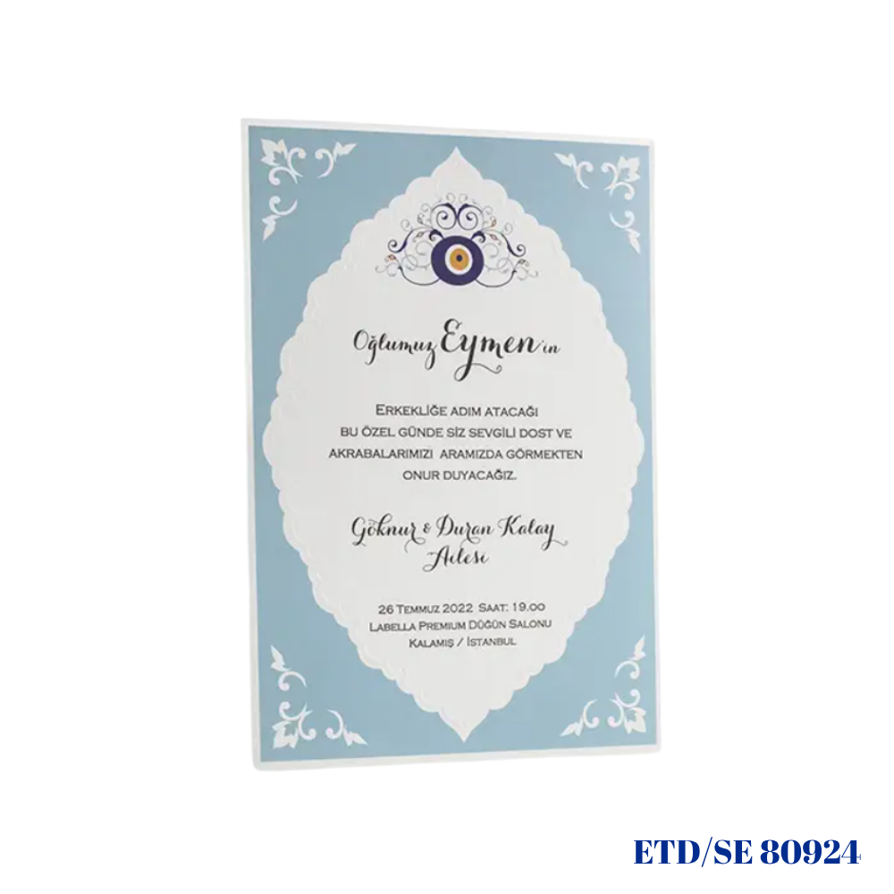 Sünnet Davetiyesi ETD/SE 80924