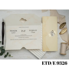 Сватбена покана - Покана за годеж ETD/E 9326