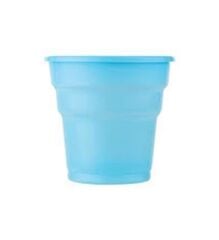 Plastik Bardak, 25 li Sert Plastik Mavi