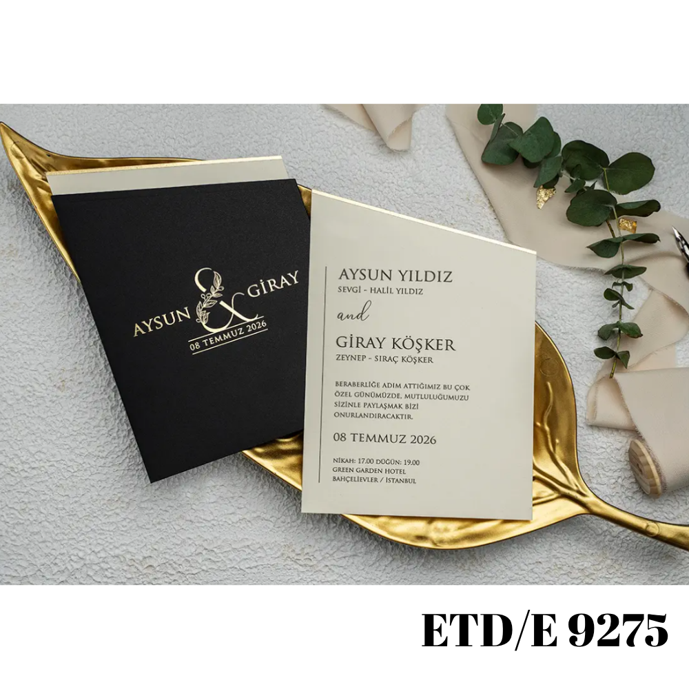 Wedding - Engagement Invitation ETD/E 9275