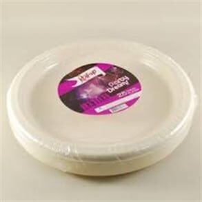 Plastik Tabak, 25 li Sert Plastik Krem