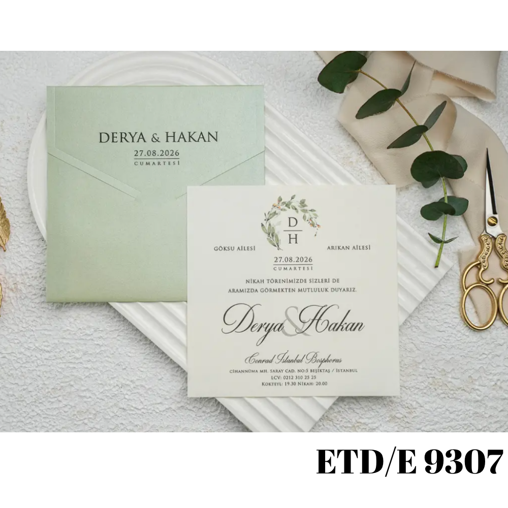 Wedding - Engagement Invitation ETD/E 9307