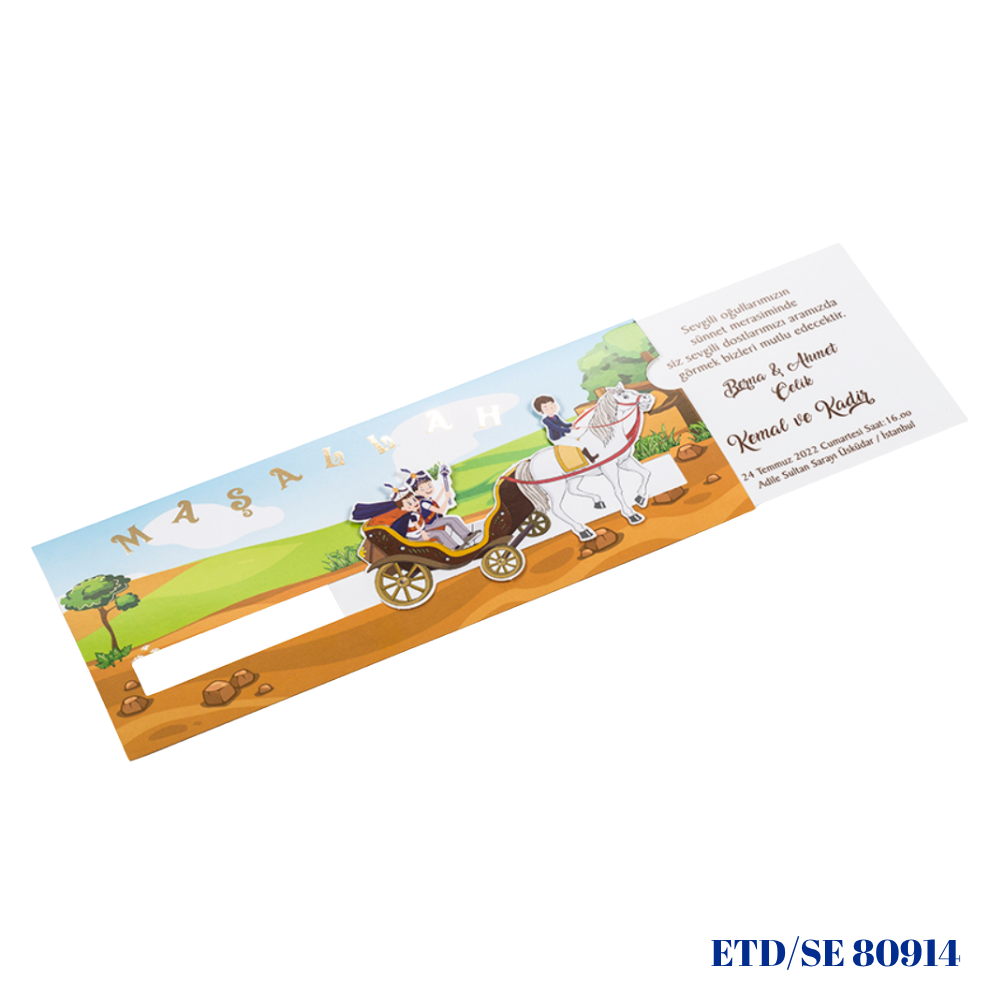 Sünnet Davetiyesi ETD/SE 80914