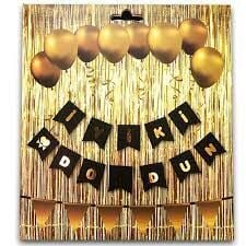 İyi ki Doğdun Flema Kırlangıç Siyah-Gold