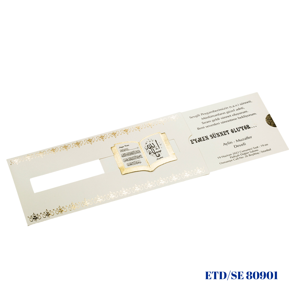 Sünnet Davetiyesi ETD/SE 80901