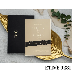Wedding - Engagement Invitation ETD/E 9281