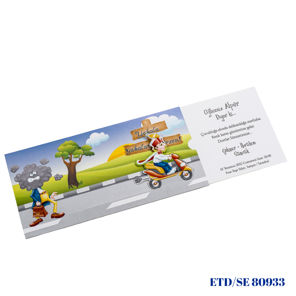 Sünnet Davetiyesi ETD/SE 80933