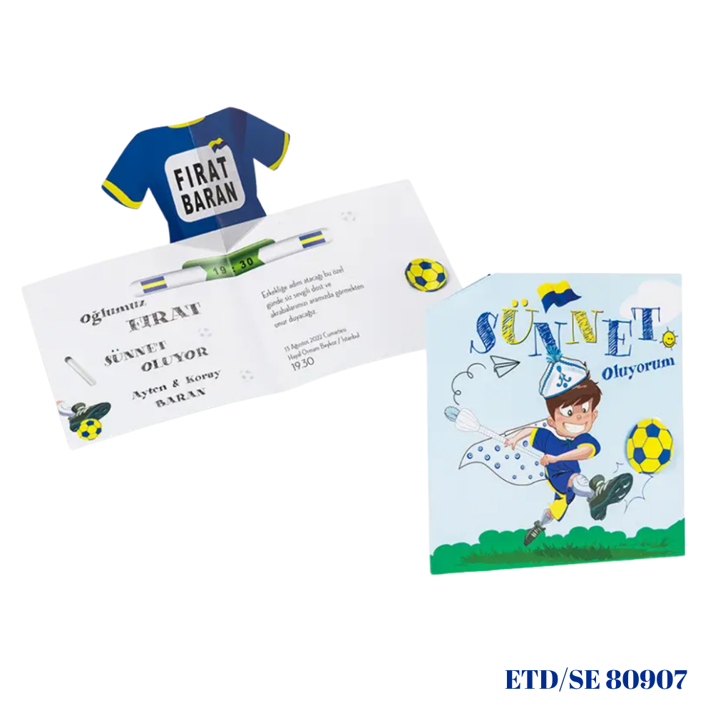 Sünnet Davetiyesi ETD/SE 80907