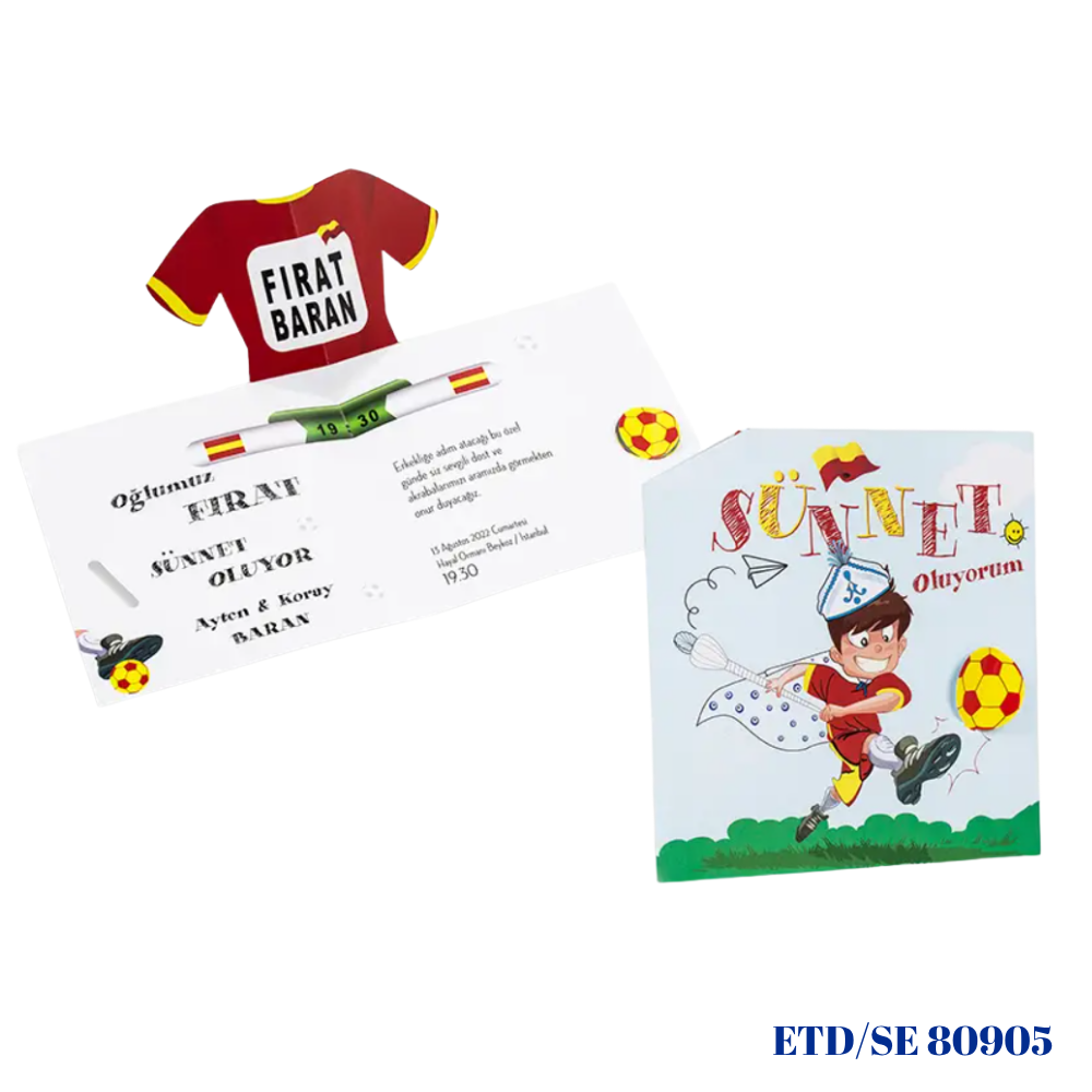 Sünnet Davetiyesi ETD/SE 80905