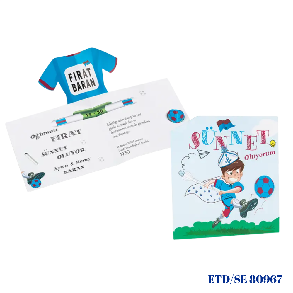 Sünnet Davetiyesi ETD/SE 80967