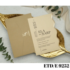 Wedding - Engagement Invitation ETD/E 9252