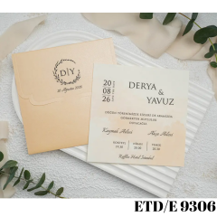Wedding - Engagement Invitation ETD/E 9306
