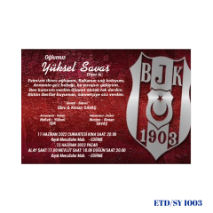 Sünnet Davetiyesi ETD/SY 1003