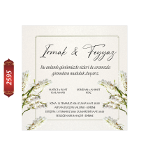 Düğün Nişan Davetiyesi ETD/EY 2595