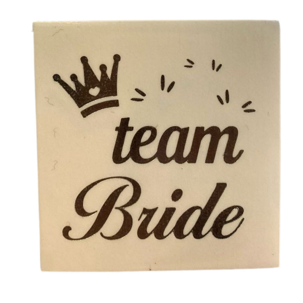 Bride To Be Geçici Yapışkan Dövme