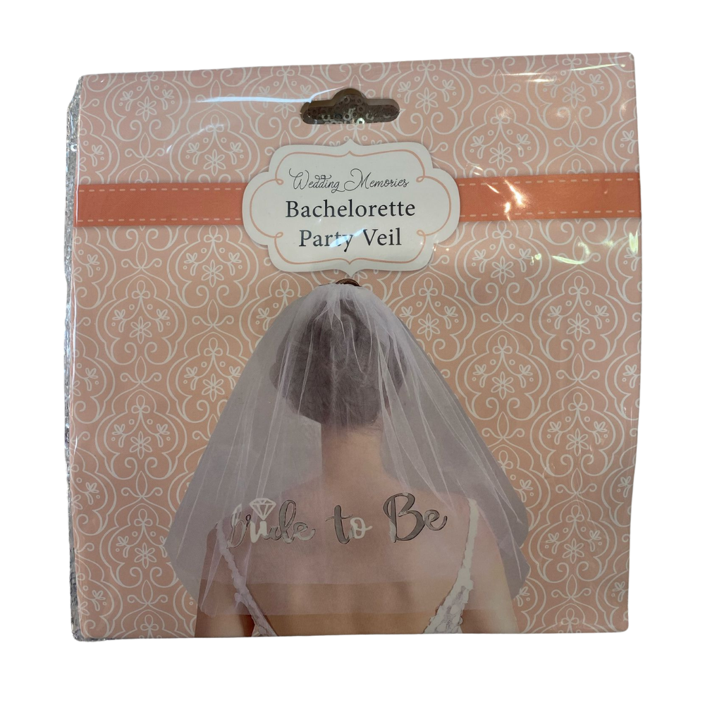 Bride To Be Geçici Duvak Gold-Silver