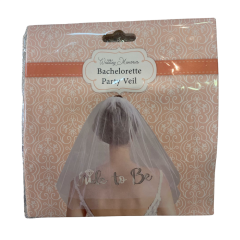 Bride To Be Geçici Duvak Gold-Silver