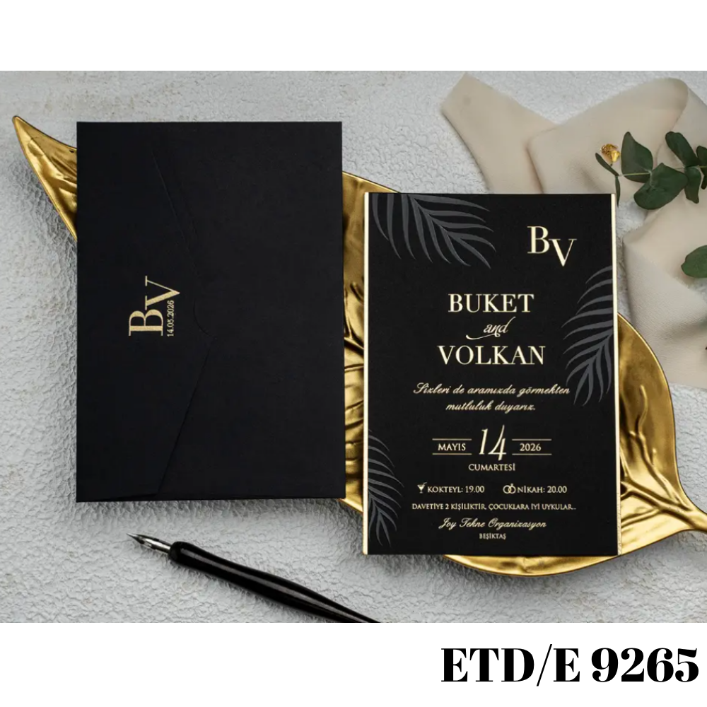 Wedding - Engagement Invitation ETD/E 9265