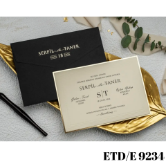 Düğün - Nişan Davetiyesi ETD/E 9234