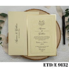 Düğün - Nişan Davetiyesi ETD/E 9132