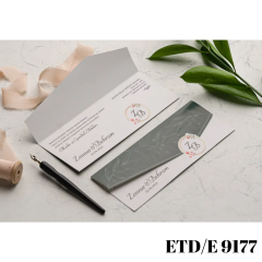 Düğün - Nişan Davetiyesi ETD/E 9177