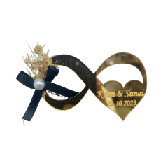 Pleksi Gold- Gümüş Nişan- Düğün Hediyeliği