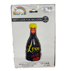 Şampanya Şeklinde Folyo Balon