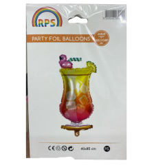 Kokteyl Şeklinde Folyo Balon
