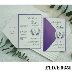 Düğün - Nişan Davetiyesi ETD/E 9351