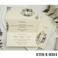 Düğün - Nişan Davetiyesi ETD/E 9314