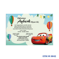 Sünnet Davetiyesi ETD/SY 1042