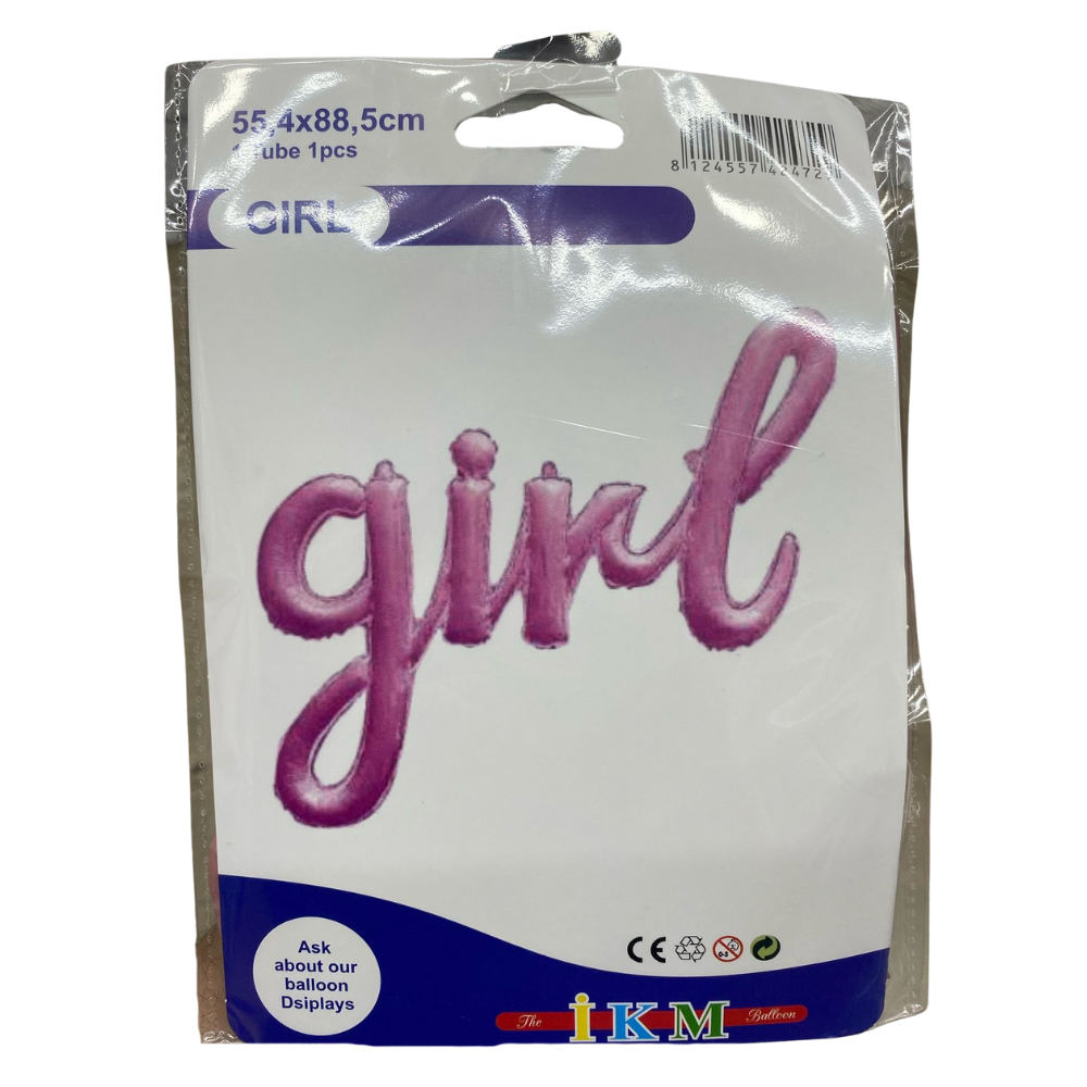 Girl Balon Pembe