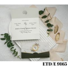 Düğün - Nişan Davetiyesi ETD/E 9165