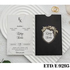 Düğün - Nişan Davetiyesi ETD/E 9295